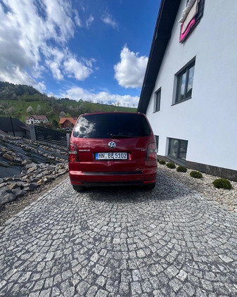 Volkswagen Touran cena 17900 przebieg: 165321, rok produkcji 2009 z Lubawka małe 67